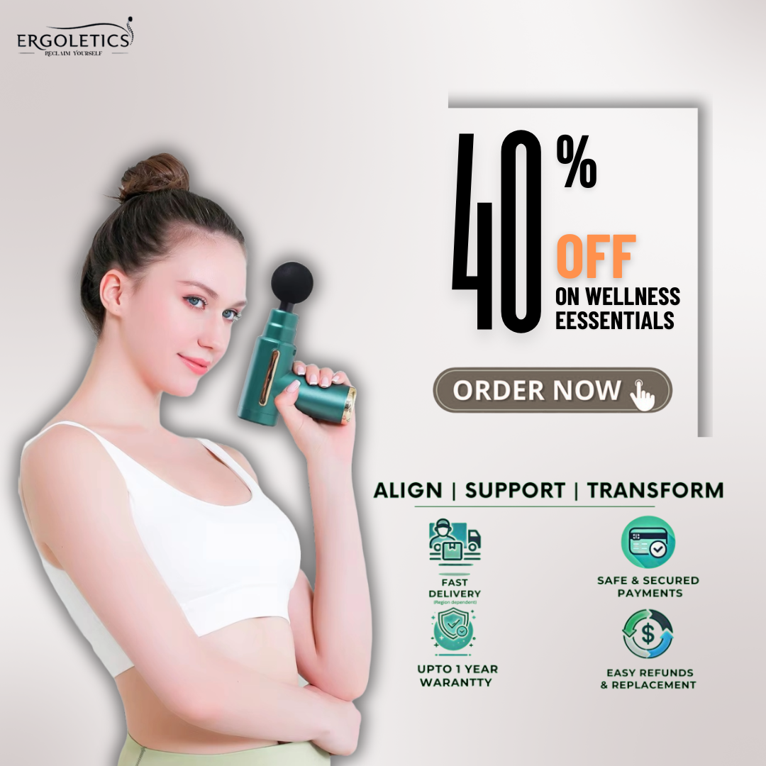 ErgoPulse™ – Advanced Purcussion Massage Gun