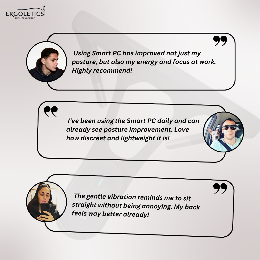 Ergosmart™ - Smart Posture Corrector Device
