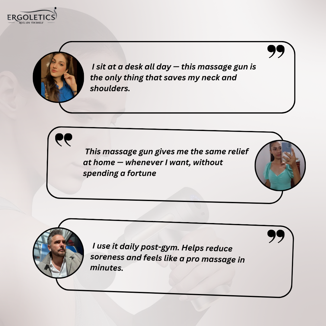 ErgoPulse™ – Advanced Purcussion Massage Gun