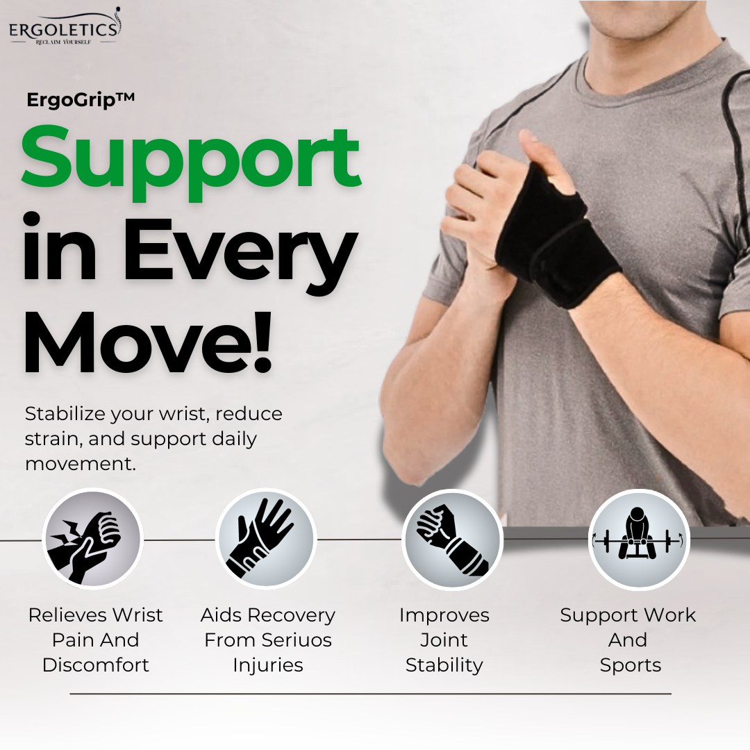 Ergogrip™ - Wrist Brace With Thumb