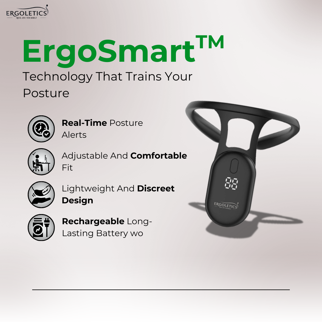 Ergosmart™ - Smart Posture Corrector Device