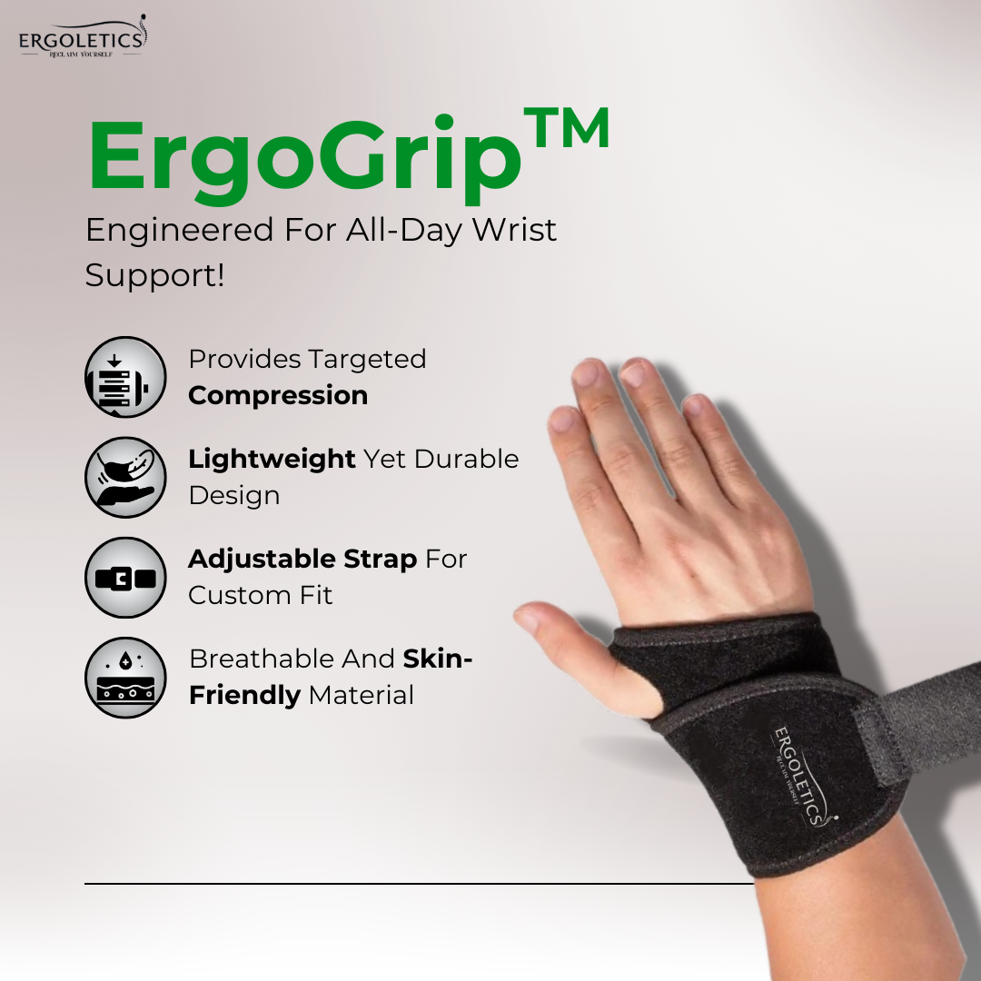 Ergogrip™ - Wrist Brace With Thumb
