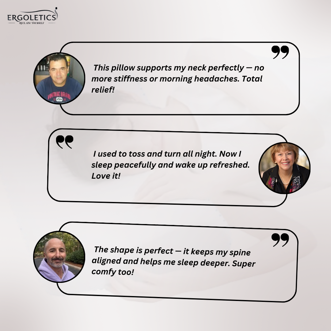 Ergosleep™ - Orthopedic Cervical Pillow