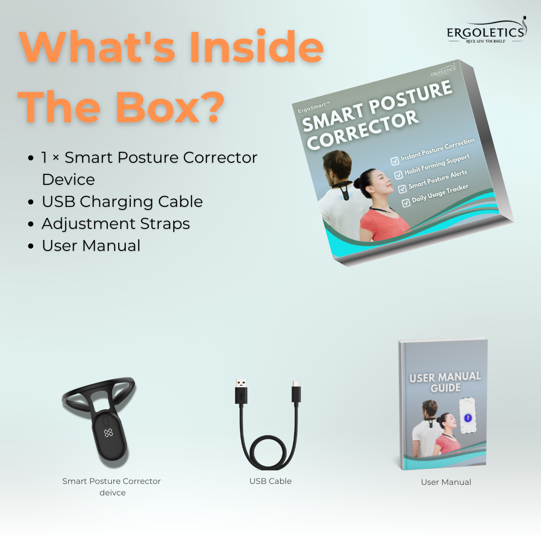 Ergosmart™ - Smart Posture Corrector Device