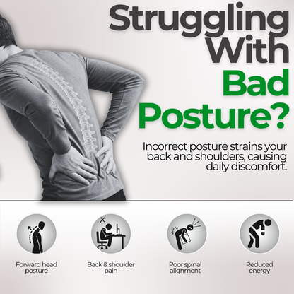Ergoposture™ - Advanced Back & Shoulder Posture Corrector