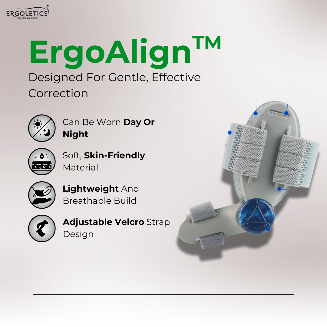 Ergoalign™ Bunion Corrector – Orthopedic Toe Separator for Pain Relief & Alignment