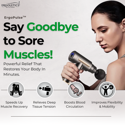 ErgoPulse™ – Advanced Purcussion Massage Gun
