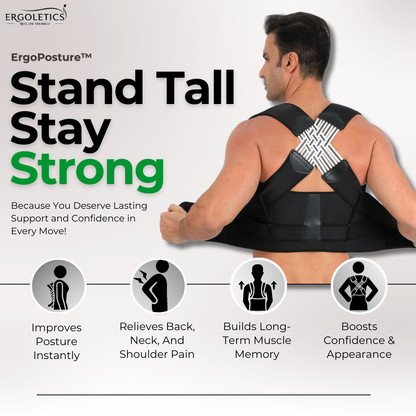 Ergoposture™ - Advanced Back & Shoulder Posture Corrector