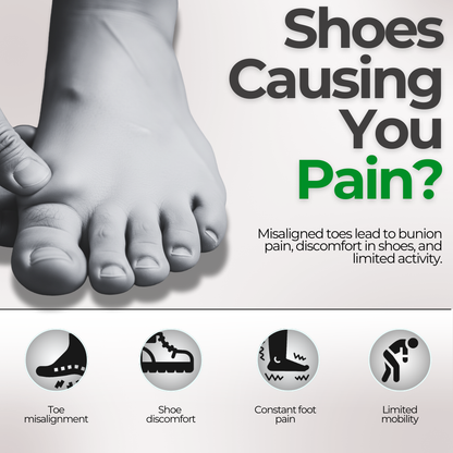 Ergoalign™ Bunion Corrector – Orthopedic Toe Separator for Pain Relief & Alignment