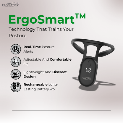 Ergosmart™ - Smart Posture Corrector Device
