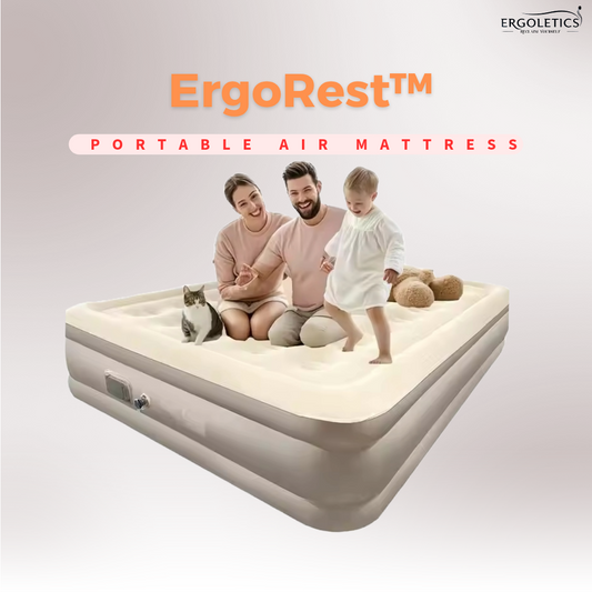 Ergorest™ – Premium Inflatable Air Bed Mattress for Ergonomic Sleep