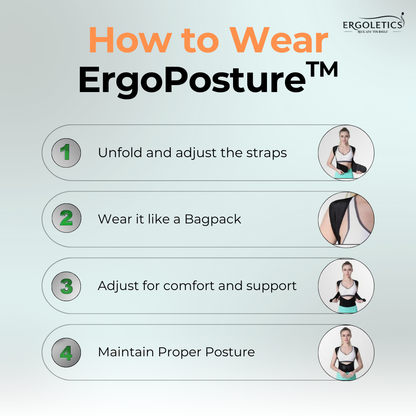 Ergoposture™ - Advanced Back & Shoulder Posture Corrector